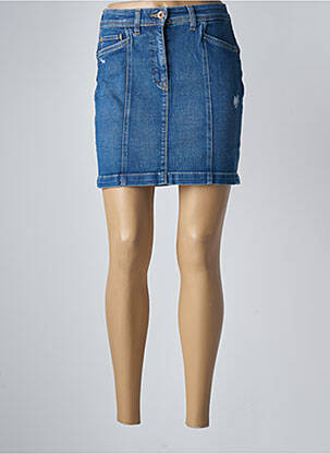 Jupe courte poches bleu SALSA femme