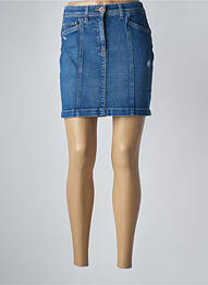 Jupe courte poches bleu SALSA femme