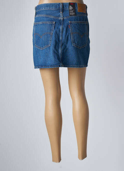 Jupe courte bleu LEVIS pour femme