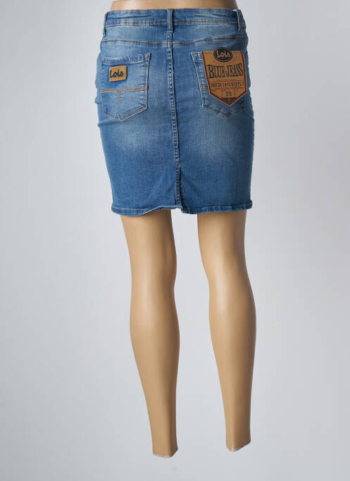 Jupe courte bleu LOIS femme
