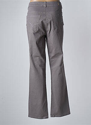 Pantalon droit stretch taille normale gris DAMART femme