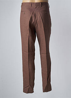 Pantalon slim tissage popeline taille normale marron DOPPELGÄNGER homme