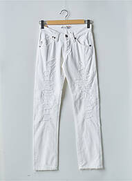Jeans coupe slim slim taille normale beige MET homme