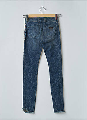 Jeans coupe slim slim taille normale bleu MET femme