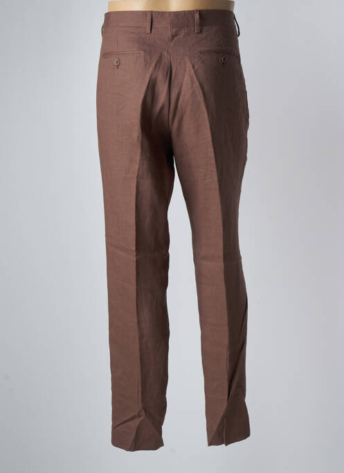 Pantalon slim tissage popeline taille normale marron DOPPELGÄNGER homme