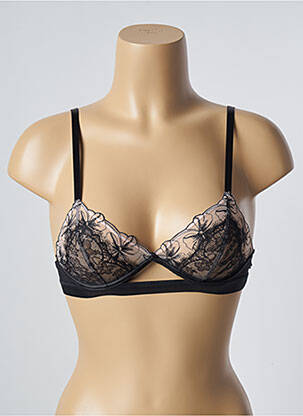 Soutien-gorge effet matière satinée haut soutien-gorge emboitant noir PASSIONATA femme