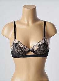 Soutien-gorge effet matière satinée haut soutien-gorge emboitant noir PASSIONATA femme