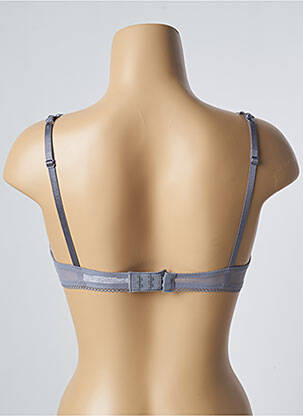 Soutien-gorge effet matière satinée haut soutien-gorge balconnet gris PASSIONATA femme