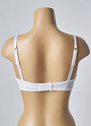 Soutien-gorge effet matière satinée haut soutien-gorge emboitant blanc PASSIONATA femme