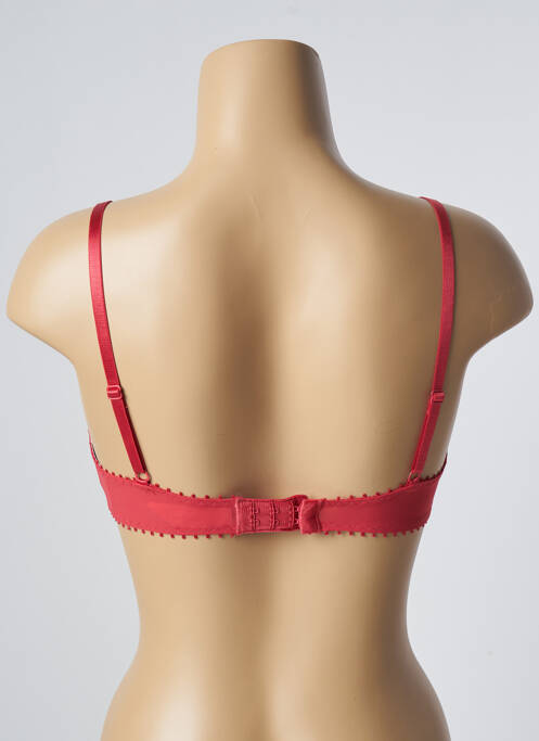 Soutien-gorge effet matière satinée haut soutien-gorge emboitant rouge PASSIONATA femme