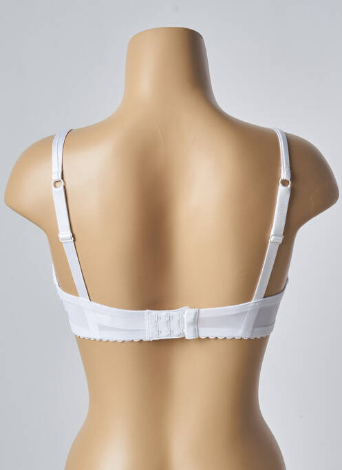 Soutien-gorge effet matière satinée haut soutien-gorge emboitant blanc PASSIONATA femme