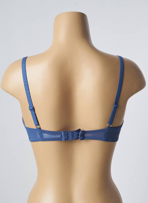 Soutien-gorge effet matière satinée haut soutien-gorge emboitant bleu PASSIONATA femme
