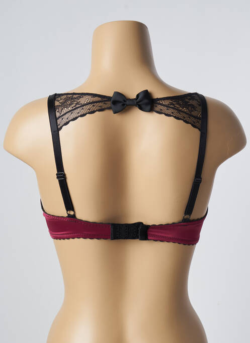 Soutien-gorge effet matière satinée haut soutien-gorge balconnet rouge PASSIONATA femme