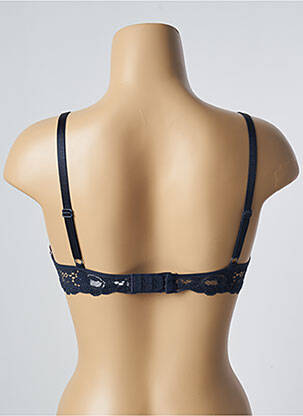 Soutien-gorge effet matière satinée haut soutien-gorge moulé bleu PASSIONATA femme