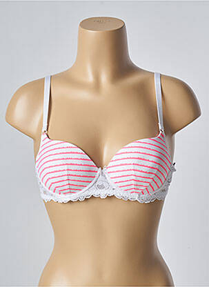 Soutien-gorge effet matière satinée haut soutien-gorge moulé blanc PASSIONATA femme