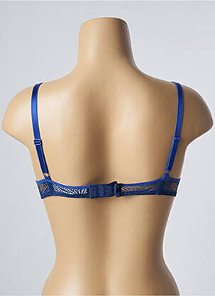 Soutien-gorge effet matière satinée haut soutien-gorge push-up bleu PASSIONATA femme