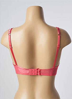 Soutien-gorge effet matière satinée haut soutien-gorge avec mousse de rembourrage amovible rose PASSIONATA femme