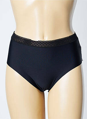 Culotte haute culotte noir ROSA JUNIO femme