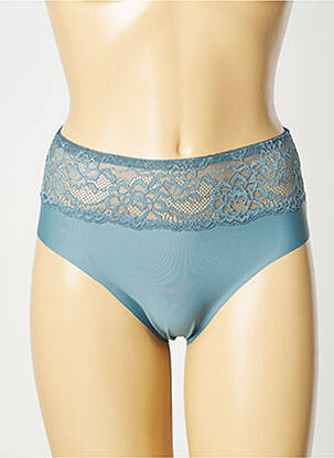 Culotte haute culotte bleu ROSA JUNIO femme