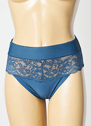 Culotte haute culotte bleu ROSA JUNIO femme