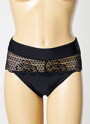 Culotte haute culotte noir ROSA JUNIO femme