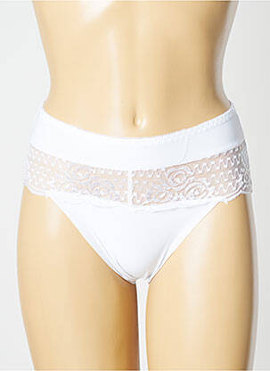 Culotte haute culotte blanc ROSA JUNIO femme