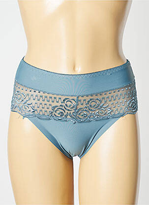 Culotte haute culotte bleu ROSA JUNIO femme