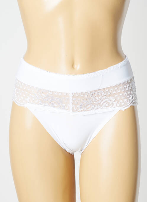 Culotte haute blanc ROSA JUNIO pour femme