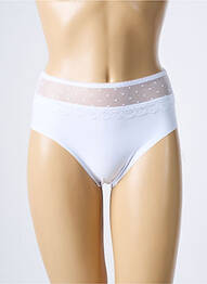 Culotte haute culotte blanc ROSA JUNIO femme