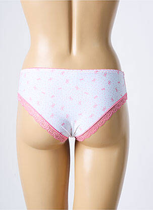 Culotte tissage satiné rose ROSA JUNIO femme