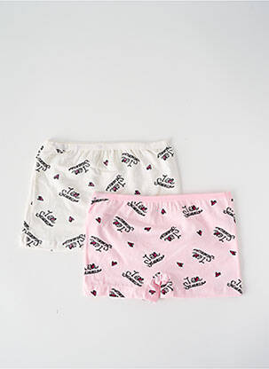 Shorty stretch rose DIVAMORE fille