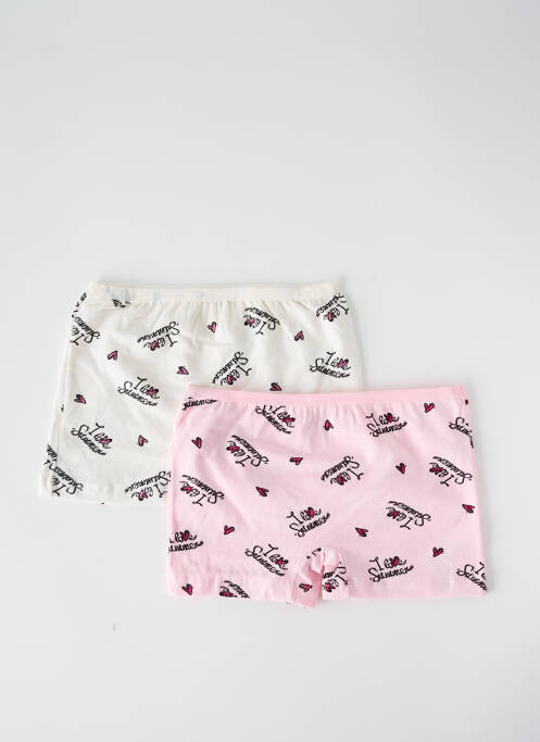 Shorty rose DIVAMORE pour fille