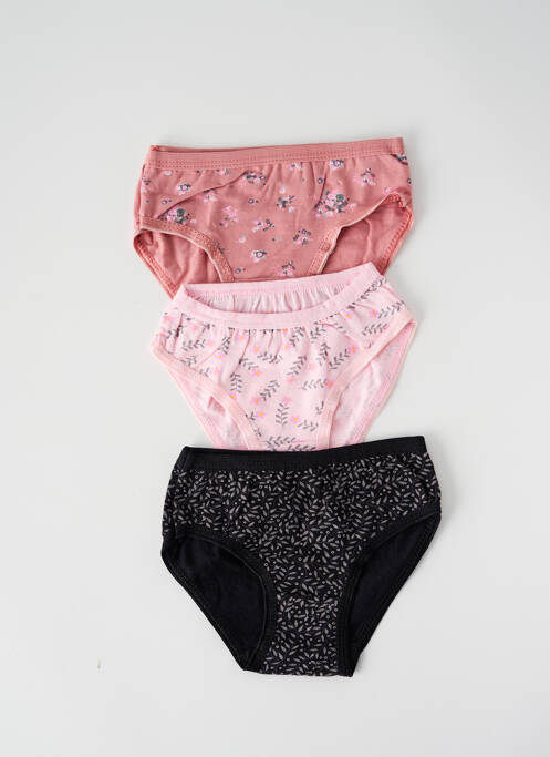 Culotte tissage jersey rose DIVAMORE fille