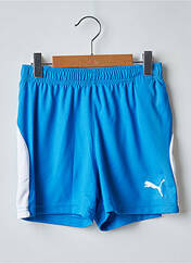 Short bleu PUMA pour garçon seconde vue