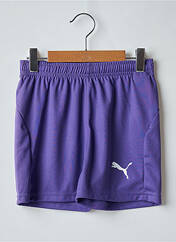Short violet PUMA pour garçon seconde vue