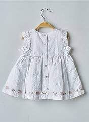 Robe mi-longue blanc DU PAREIL AU MÊME pour fille seconde vue