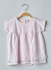 Robe mi-longue rose DU PAREIL AU MÊME pour fille seconde vue