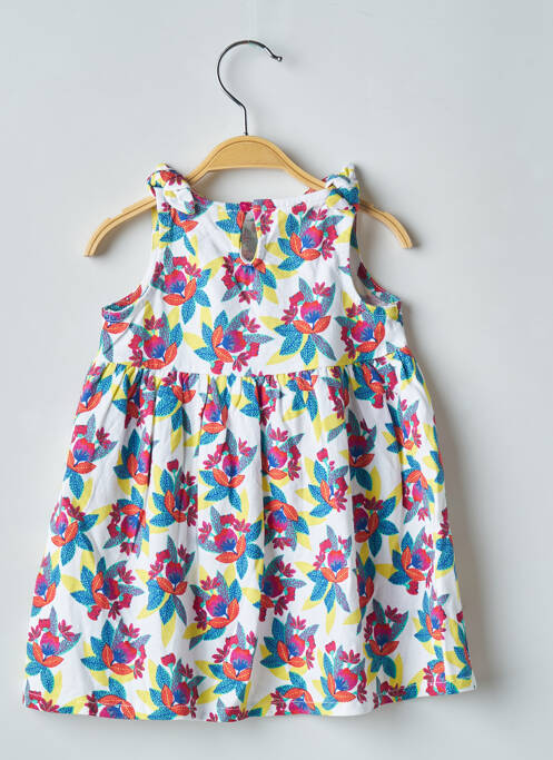 Robe mi-longue blanc DU PAREIL AU MÊME pour fille