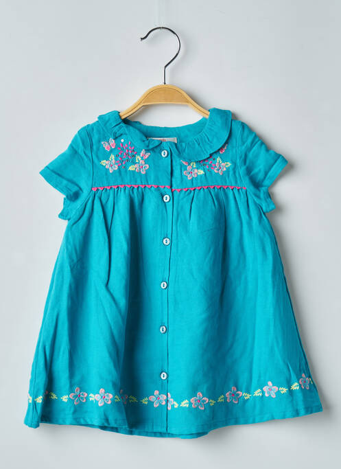 Robe mi-longue bleu DU PAREIL AU MÊME pour fille