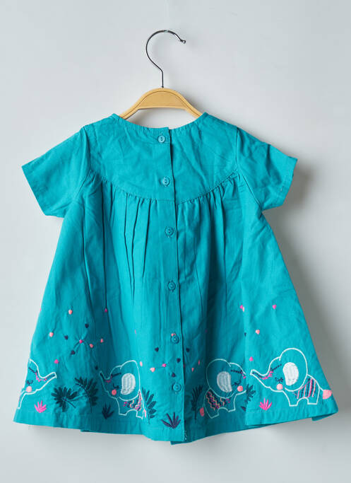 Robe mi-longue bleu DU PAREIL AU MÊME pour fille
