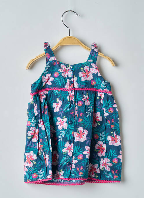 Robe mi-longue bleu DU PAREIL AU MÊME pour fille