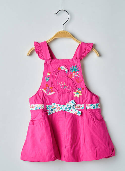 Robe mi-longue rose DU PAREIL AU MÊME pour fille