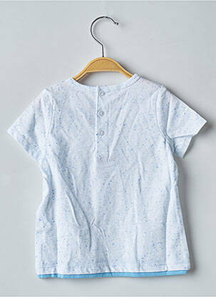 T-shirt tissage jersey manches courtes blanc SERGENT MAJOR garcon