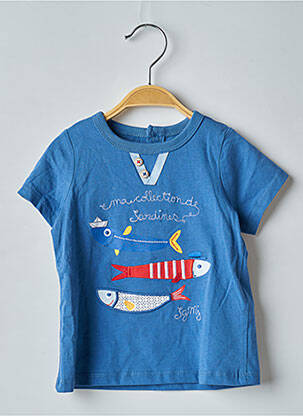 T-shirt bleu SERGENT MAJOR pour garçon
