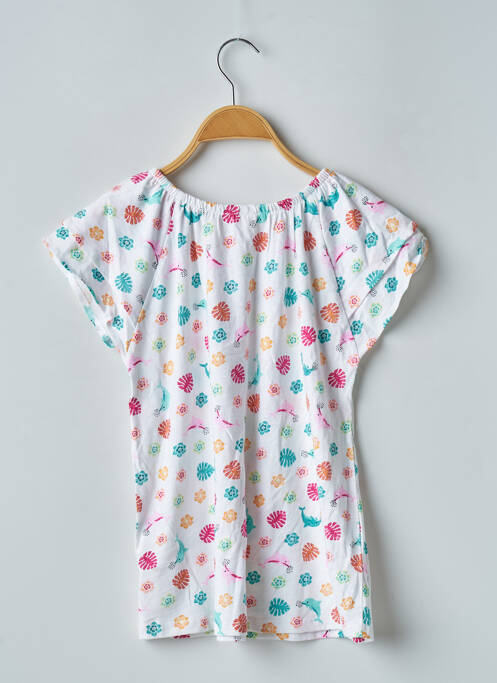 Top blanc DU PAREIL AU MÊME pour fille