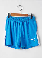 Short bleu PUMA pour garçon seconde vue