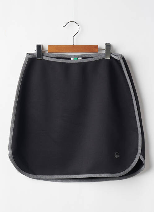 Jupe courte noir BENETON pour femme