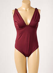 Maillot de bain 1 pièce rouge PRINCESSE TAM-TAM pour femme seconde vue