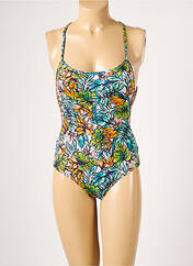 Maillot de bain 1 pièce vert PRINCESSE TAM-TAM pour femme seconde vue