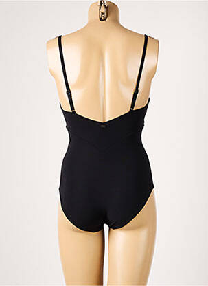 Maillot de bain 1 pièce haut triangles haut triangles noir LOU femme